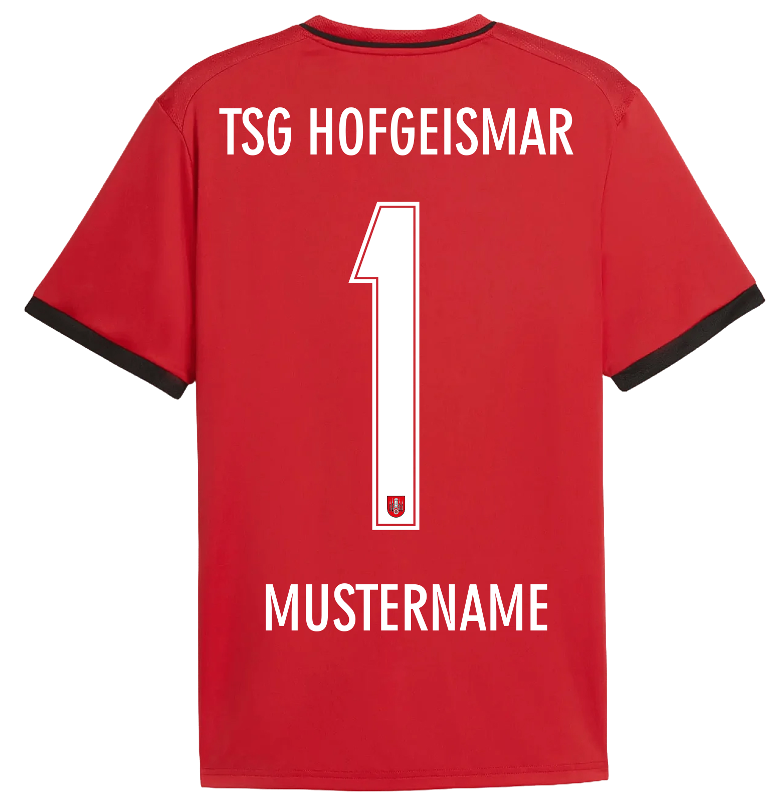 Spielertrikot hinten – TSG 1848 Hofgeismar